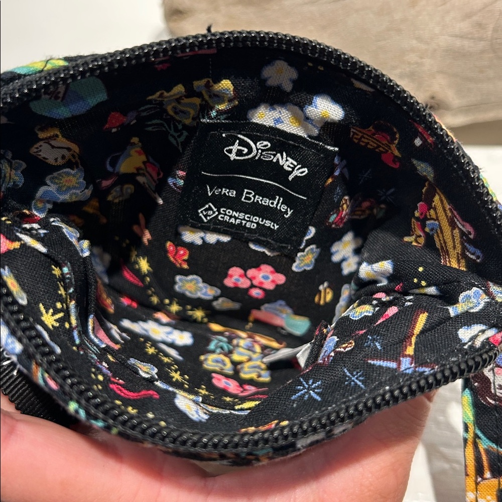 π Vera Bradley Disney 100 - Clip and Zip Mini Pouch - Classic Swirls - Picture 4 of 4